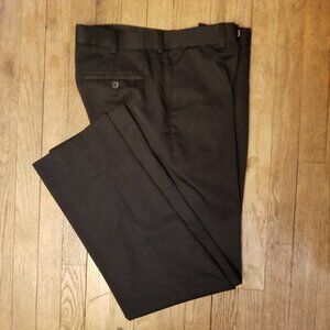 Men's Black Dress Trousers